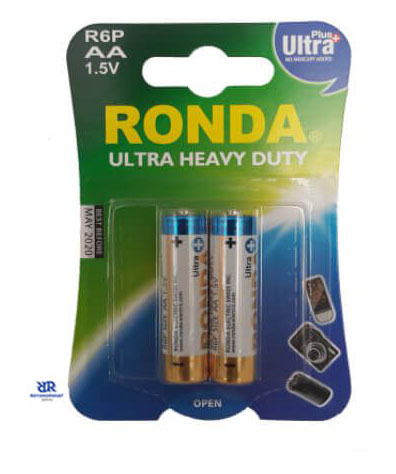 باتری قلمی روندا مدل Ultra Plus Ultra Heavy Duty
